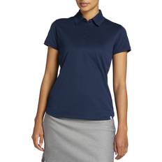 Blue - Women Polo Shirts Walter Hagen Walter Hagen Women's Clubhouse Pique Short Sleeve Golf Polo, XXL, Dark Navy