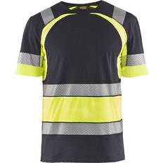 Hauts de travail Blåkläder HighVis T-Shirt mittelgrau/HighVis gelb Gr