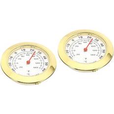 Uxcell 2pcs 1.69 Inch Mini Indoor Outdoor Thermometer