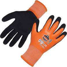 7551 vinterhandsker med skærebeskyttelse Cut E, Black/Orange 11/2XL