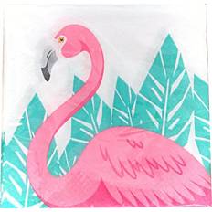 Procos Servietten, Flamingo Papierservietten 20erPack Papier