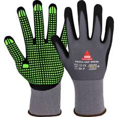 Green Work Gloves Hase Montagehandschuh Padua Grip Green OekoTex Gr