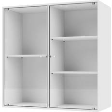 Montana Furniture Opbevaringsskabe Montana Furniture Ripple II Vitrineskab 101 New White Opbevaringsskab