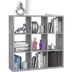 Grey Shelving Systems Furniture To Go Mauro 3x3 Unit Shelving System