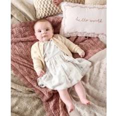 Mamas & Papas Floral Embroidered Knit Cardigan White WHITE 3-6 Months