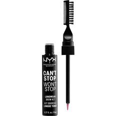 Eyebrow & Eyelash Tints NYX Professional Makeup Can't Stop Won't Stop Longwear Brow Kit Pink Pink