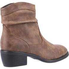 Vegan - Women Ankle Boots Divaz Adele Ankle Boot Tan