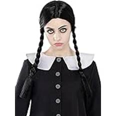 Funidelia FUNIDELIA Wednesday Addams Parykk The Addams Family til dame Størrelse: