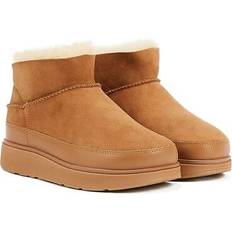 Gen Ultra Mini Double Faced Shearling Boots - Brown