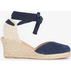 Blue Espadrilles Barbour Women's Juana Womens Wedge Espadrilles Navy