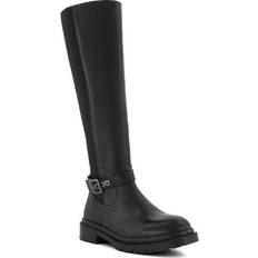 Dune London Teller Leather Knee High Boots