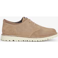 Beige - Men Oxford Barbour Men's Acer Suede Eye Derby Shoes Sand Beige