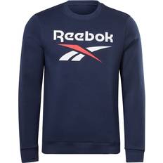 Reebok Bomull Kläder Reebok Sweatshirt Herr, Vector Navy