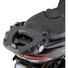 Cuir Sacs de moto Givi Support top case moto Monokey ou Monolock Suzuki Burgman 400 (17 à 20) Noir