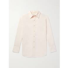 Lana Camicie Saint Laurent Camicia Oversize Shirt - Beige