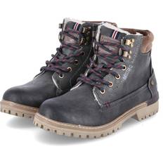 Mustang Homme Chaussures Mustang Bottines À Lacets - Marron/Gris/Anthracite