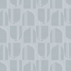 Graham & Brown Blue - Non-woven Wallpapers Graham & Brown Marcia Geometric Wallpaper 118011 in Sky Blue