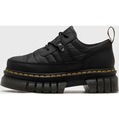 Dr. Martens Audrick 3i Shoe Qltd Black Rubberised Leather+Warm Quilted Women Boots