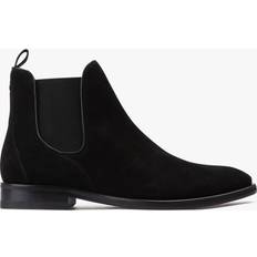 Oliver Sweeney Mens Allegro Boots In Black Suede 12, Colour: Bla