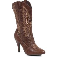 Ellie Shoes Brown Cowgirl Women's Boots Brown/Beige