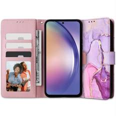 Tech-Protect Samsung Galaxy A25 5G Wallet m. Pung Marmor