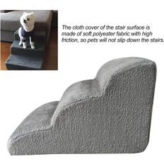 Tomtop Jms Hundetreppe, rutschfeste Haustierrampe, Treppe, Hunderampe Haustierhundestufen, 3