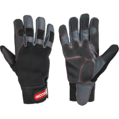 Leather Chainsaw Protective Glove 4 Way Stretch - Large