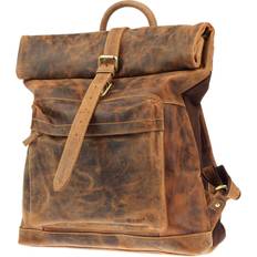 Greenburry Rygsække Greenburry Rucksack Leder 40x40cm "Vintage" antikbraun