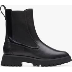 Dame - Tekstil Chelsea boots Clarks Boots Stayso Rise Svart