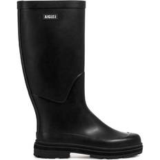 Ortholite Wellingtons Aigle Damen Ultra Rain Gummistiefel, Schwarz