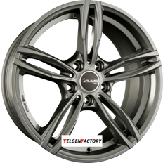 Bilfälgar Avus felgen racing ac-mb3 8,5x20 et25 5x112 anthracite 20zoll Anthracite 8J.5