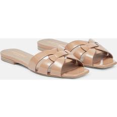 Saint Laurent Sloffen en Sandalen Saint Laurent Flat Sandals - Blush Pink