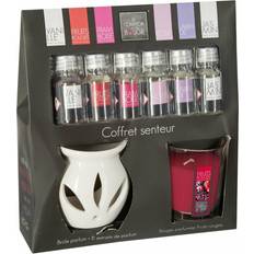 Bougeoirs, Bougies & Parfums d'Ambiance Atmosphera Coffret Senteur Rouge 10 ml Créateur D'Intérieur Bougie Parfumée