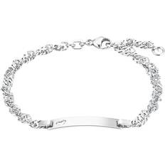 Amor Damen Armbänder Amor Damen ID-Armband "9208708" 925er Silber, silber