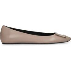 Damen - Grau Ballerinas Roger Vivier Ballerinas Belle aus Leder Grau