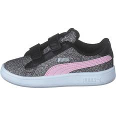 Puma Smash V2 Glitz Glam V Inf Black-pinklady