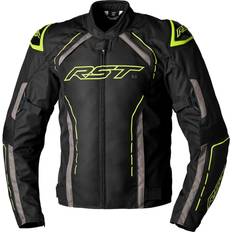 Rst s 1 Rst S-1 Textile Jacket - Black/Grey/Neon-Yellow Man