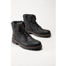 Rieker 51 ½ Botas de Encaje Rieker Botas con Cordones - Pueblo/Negro