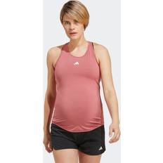 Pink Maternity & Nursing Wear adidas AEROREADY Train Essentials Slim-Fit ventetøj tanktop