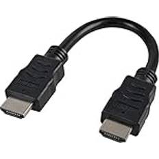 High Speed 4K UHD HDMI Lead 0.15m Black