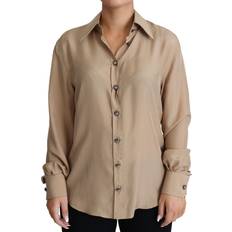 Dame - One Size Skjorter Dolce & Gabbana Silke Bluse Beige
