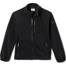 Black Fleece Garments Columbia Kids' Fast Trek III Full Zip Fleece- Black