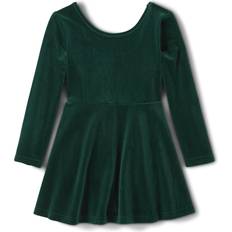 The Children's Place 18-24M Dresses The Children's Place The Children Place Toddler Girls Velour Long Sleeve Dress Sizes 2T-5T