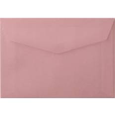 Rosa Kuvert & Frankering Papperix Kuvert C6 5-pack dimrosa
