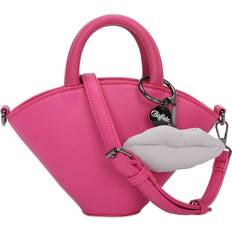 Rosa Umhängetaschen Buffalo muse sculpt crossbody bag handtasche hot pink