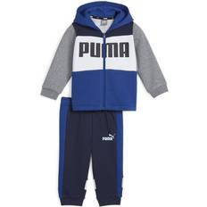 Puma Kinder Sportanzug MINICATS Colorblock Jogger Blau