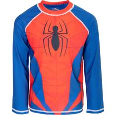 Marvel Swimwear Children's Clothing Marvel Marvel Avengers Spider-Man Little Boys Rash Guard Swim Shirt Spider-Man Red/Blue 5-6