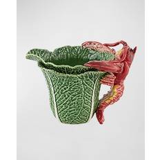 Bordallo Pinheiro Cabbage with Lobsters Pitcher