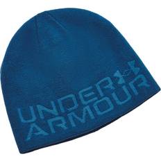 Under Armour Mützen Under Armour Boys' UA Halftime Reversible Beanie Blue OSFM