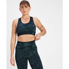 Clothing Blue MP Women's Adapt Seamless Pattern Sports Bra Darkest Navy